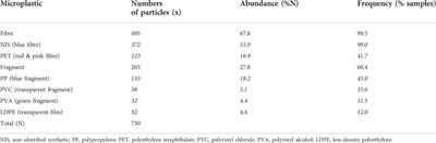 Microsynthetics in waters of the South American Pantanal
